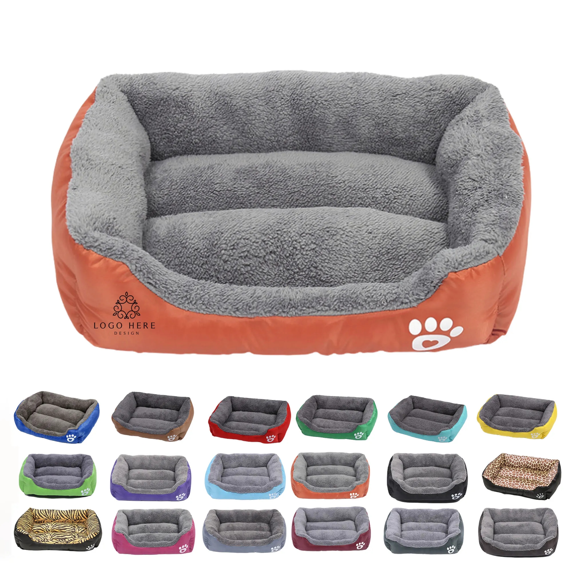 Machine Washable Pet Square Mat 8