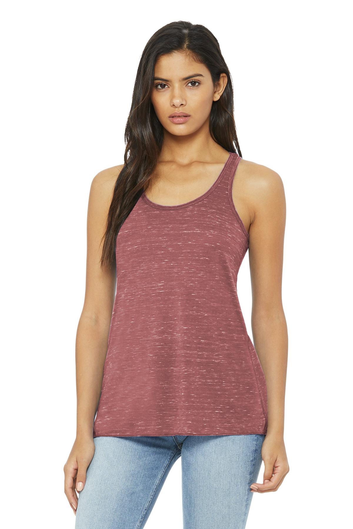 BELLA+CANVAS Women's Flowy Racerback Tank. BC8800 136