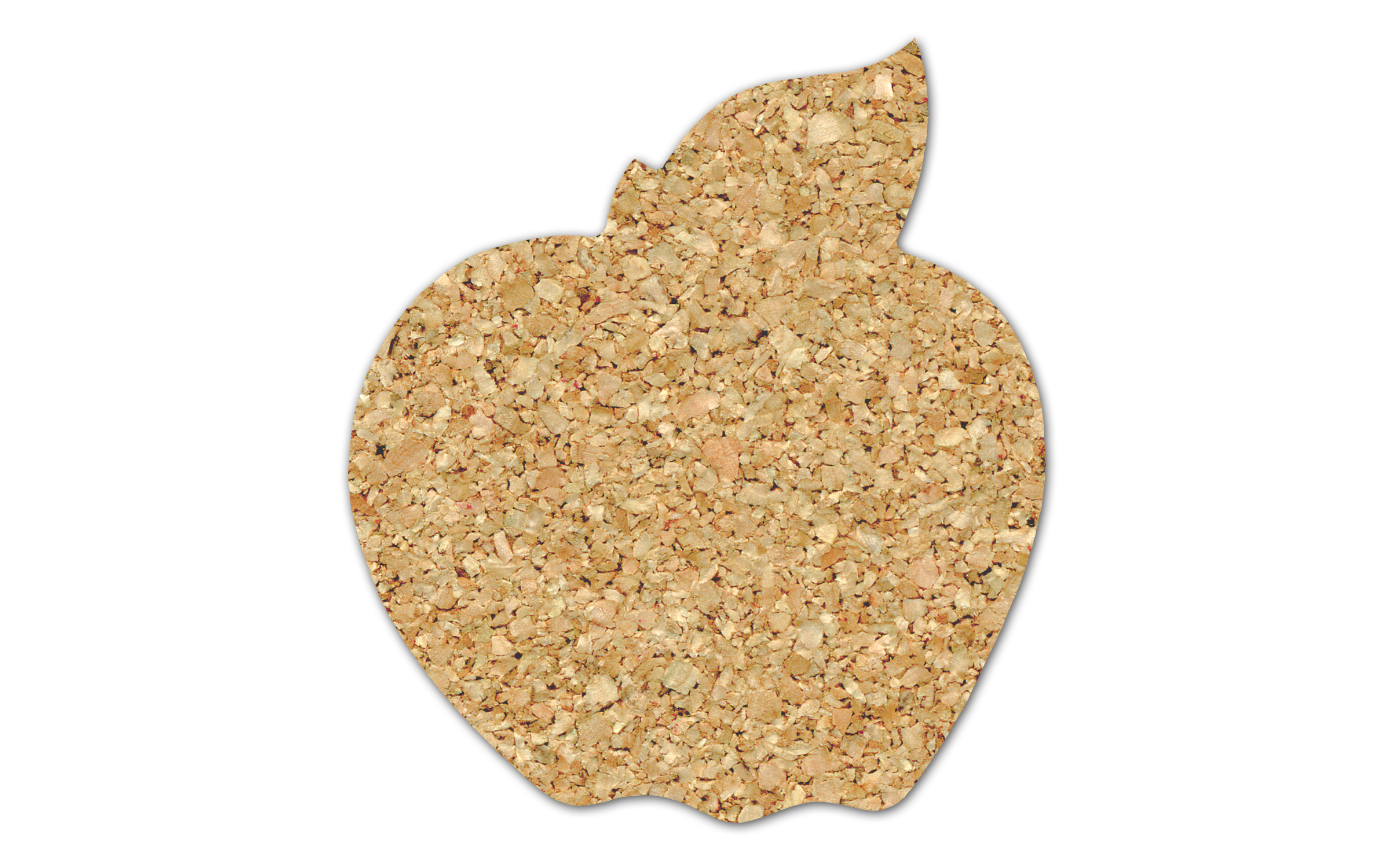 Apple Cork Coaster 6AP 2