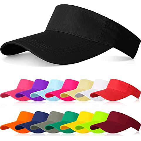 Unisex Sports Sun Visor Adjustable UV Protection Sun Hat Cap 7