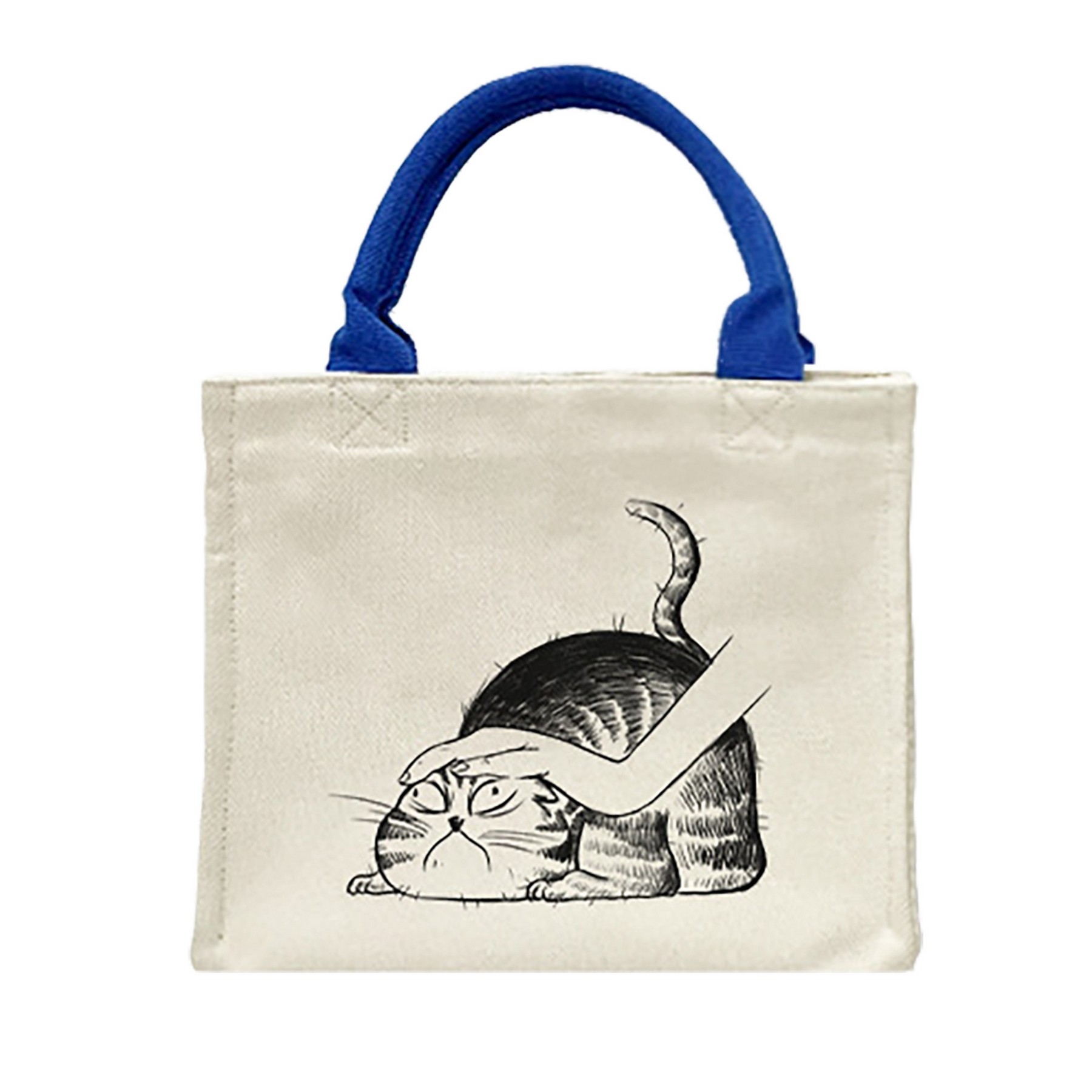 Three Dimensional Laminated Hand-Held Canvas Bag 2