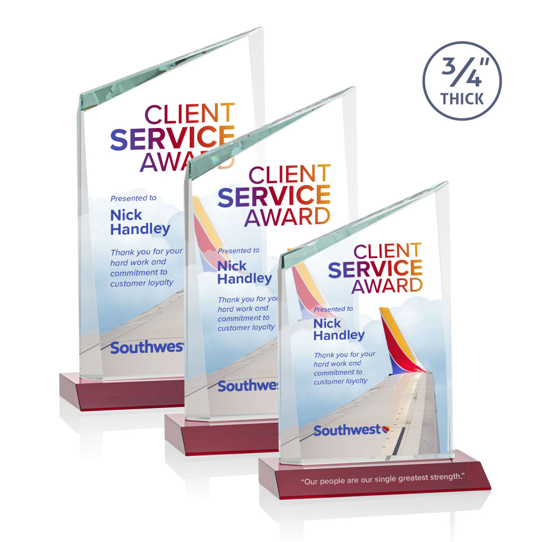 Scarsdale VividPrint™ Award - Red