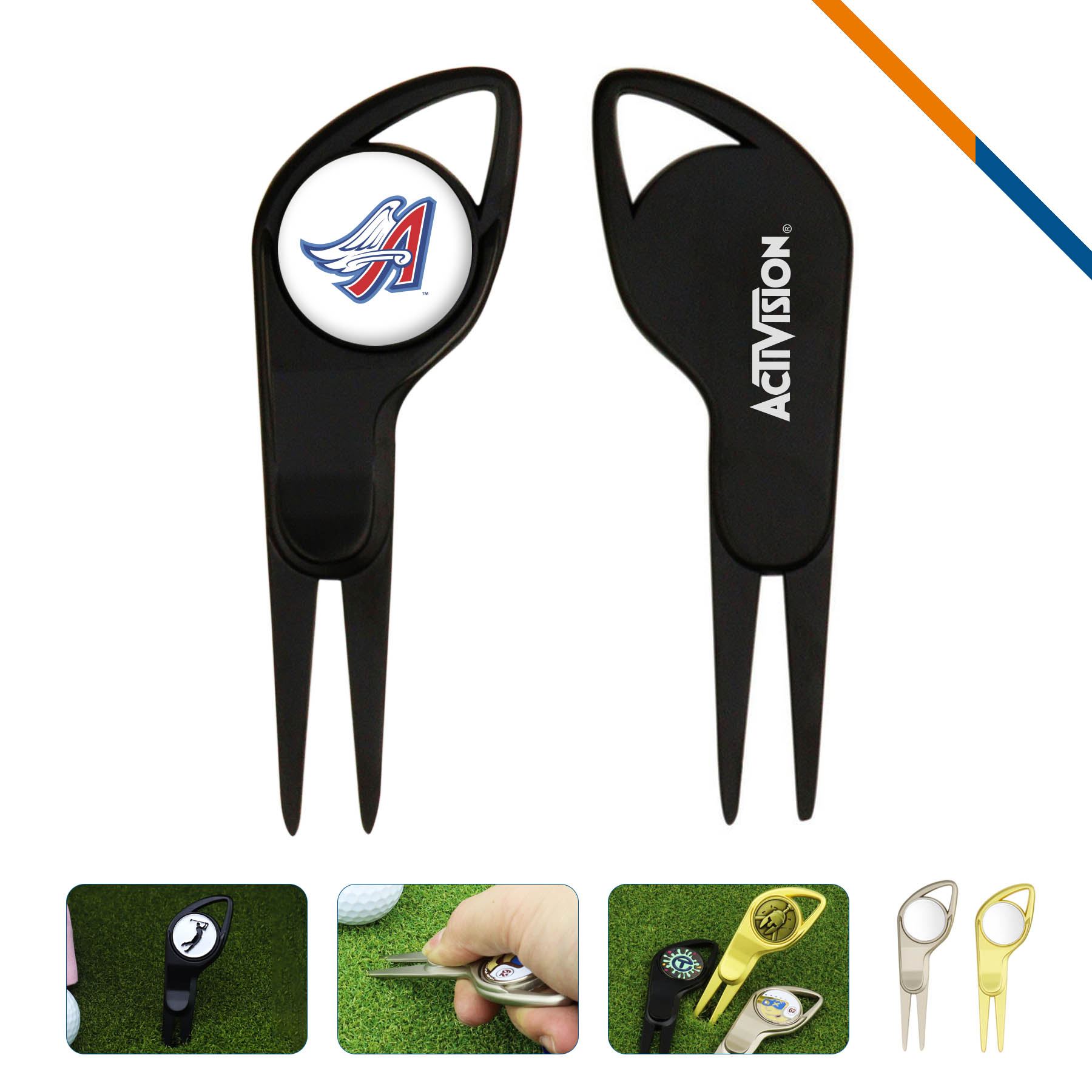 Zingrip Ball Marker Golf Divot Tool 2
