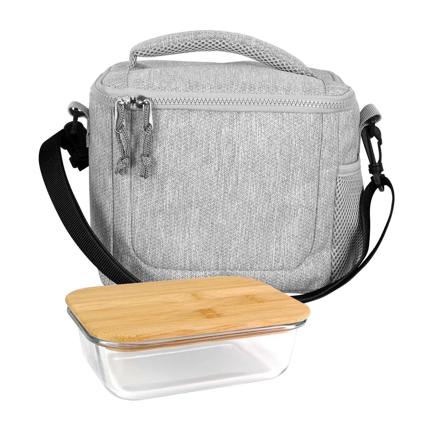 Adventure Cooler Bamboo Lunch Set 18
