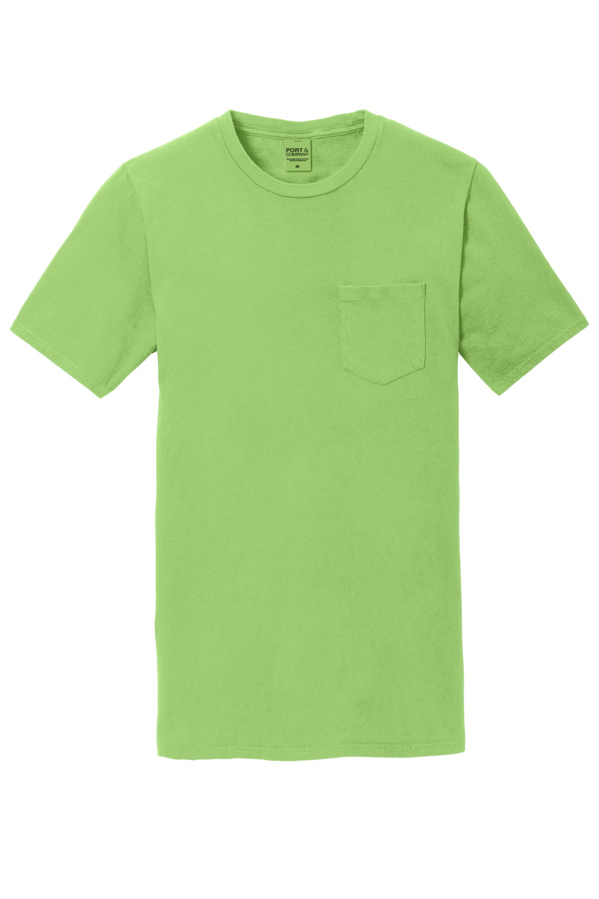 Port & Co Beach Wash Garment-Dyed Pocket Tee. PC099P 85