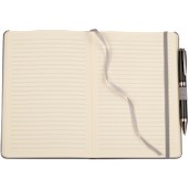 5.5" x 8.5" FSC® Recycled Ribbed Bound Journal 80