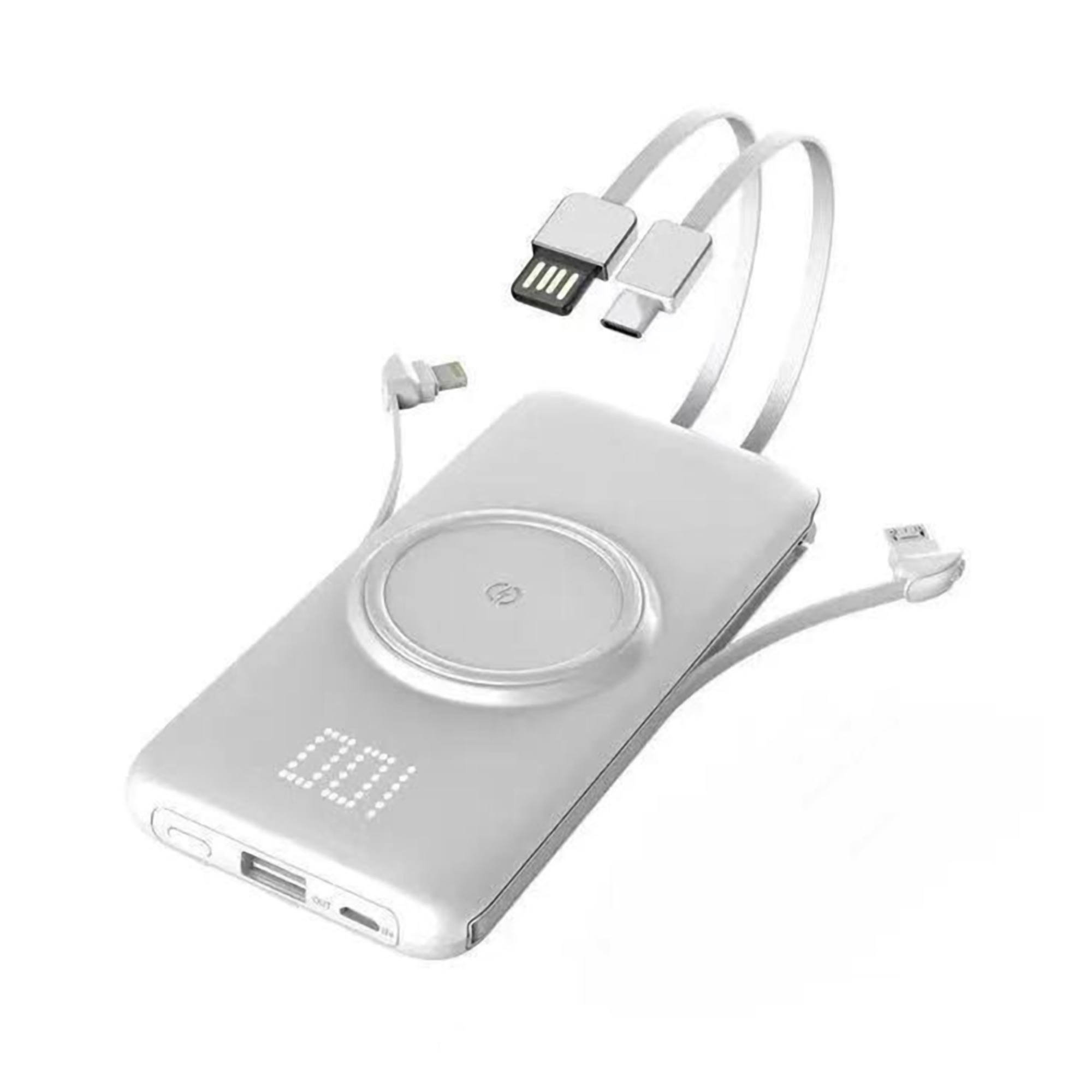 10000mAh 5-in-1 Wireless Power Bank 1