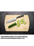 Niagara Cutlery™ Maple Arch Cutting Board 16” 8