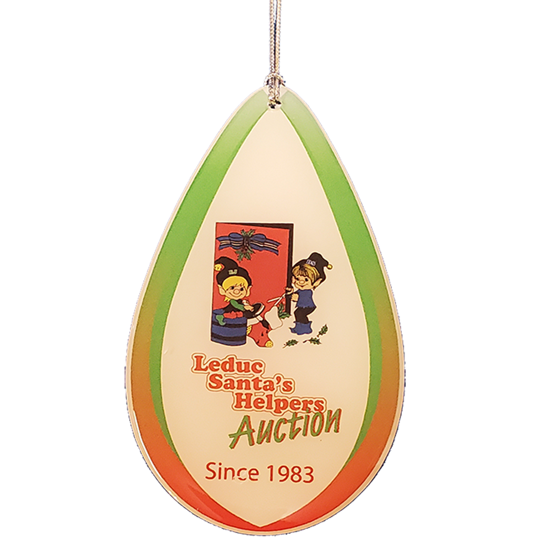 Custom shaped Holiday / Christmas Ornament / Charm / Tag (Double Sided) from 5.1 - 6 Sq. In.