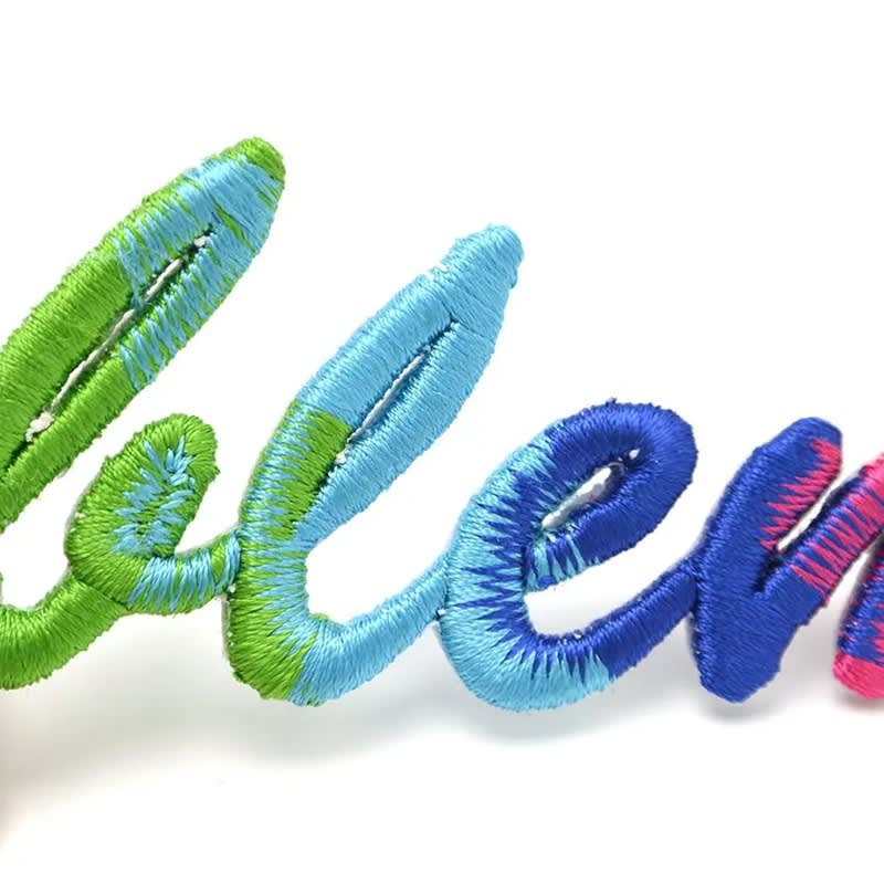 Custom 3D Embroidered Patches 3