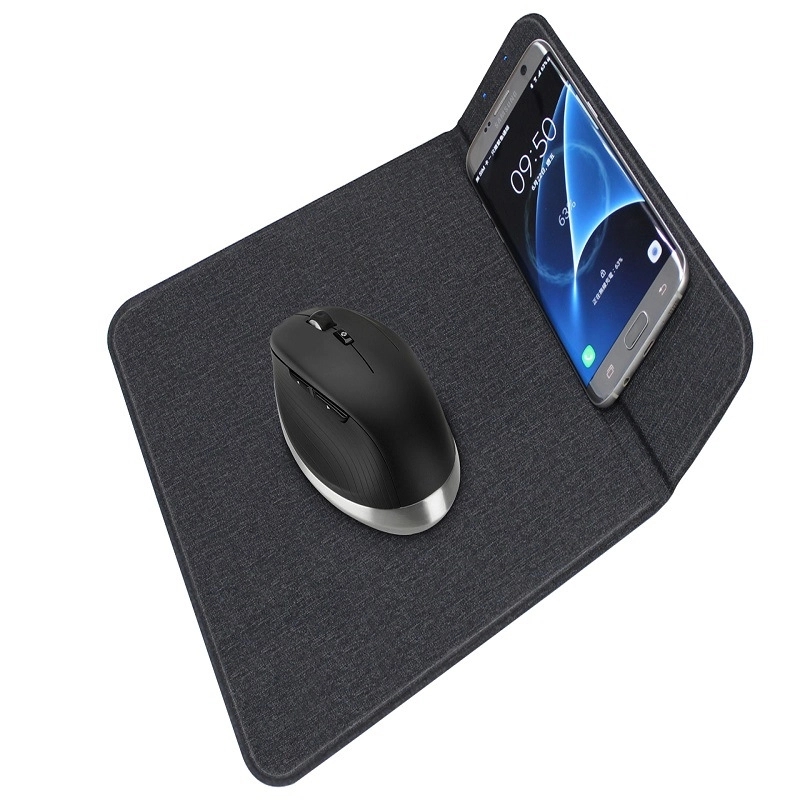Wireless Charging Mouse Pad With the Phone Stand 1
