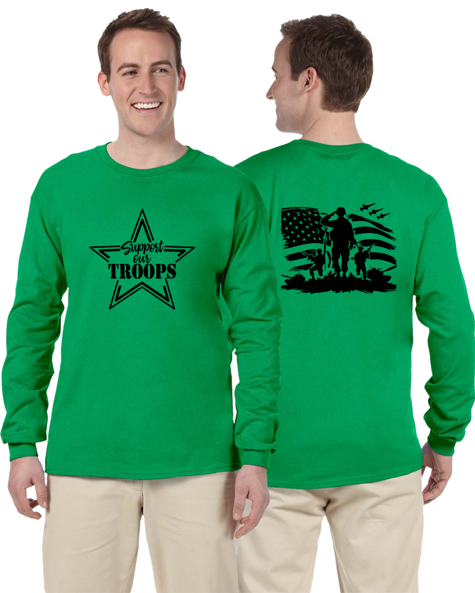 Colored Long Sleeve Tee