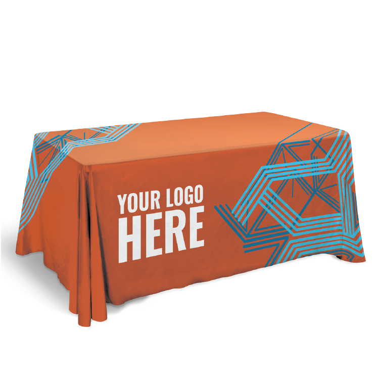 SPECIAL SALE Printed Non-Fitted Tablecloth 4' / 6' / 8
