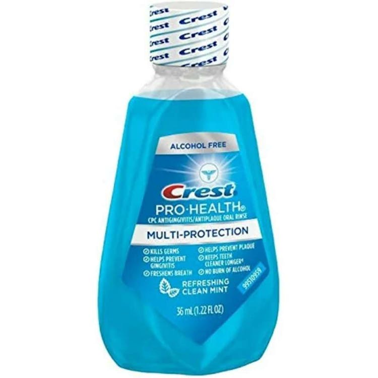 Crest ProHealth Alcohol Free Mouthwash - 1.2 oz