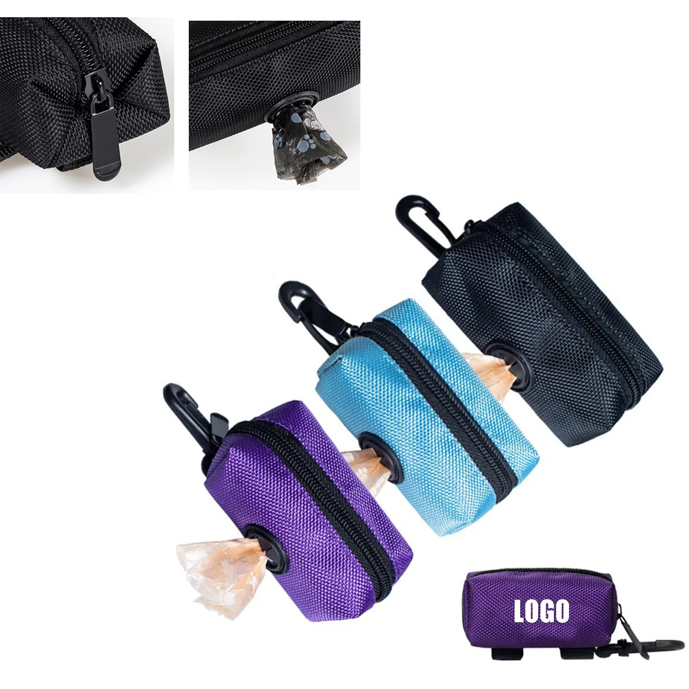 Pet Waste Pouch with Leash Clip 2