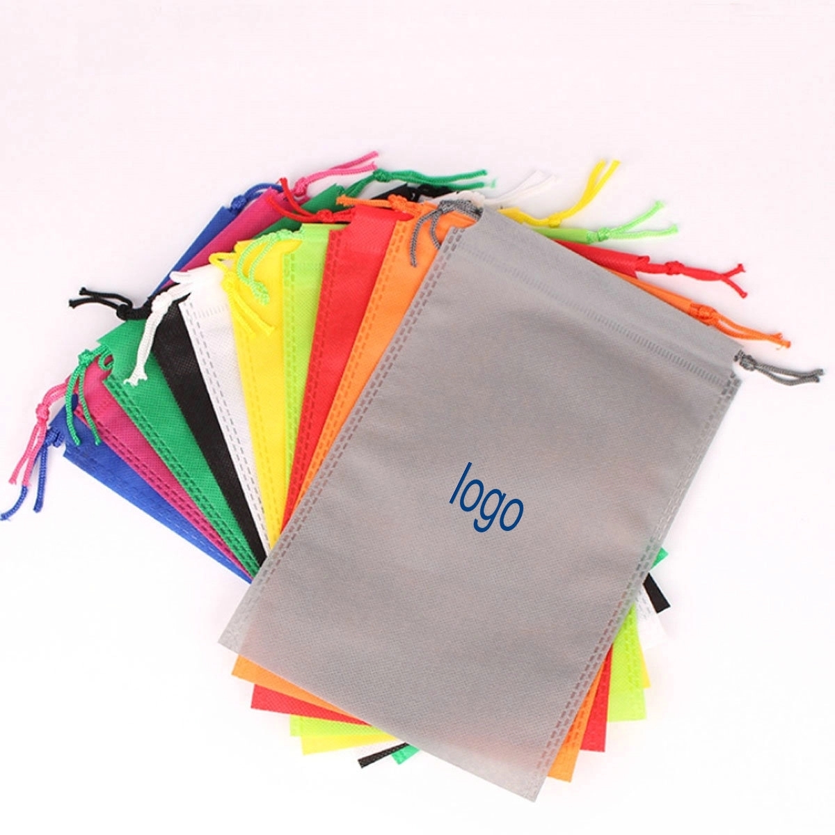 Non Woven Drawstring Travel Packing Shoe Organizers 2