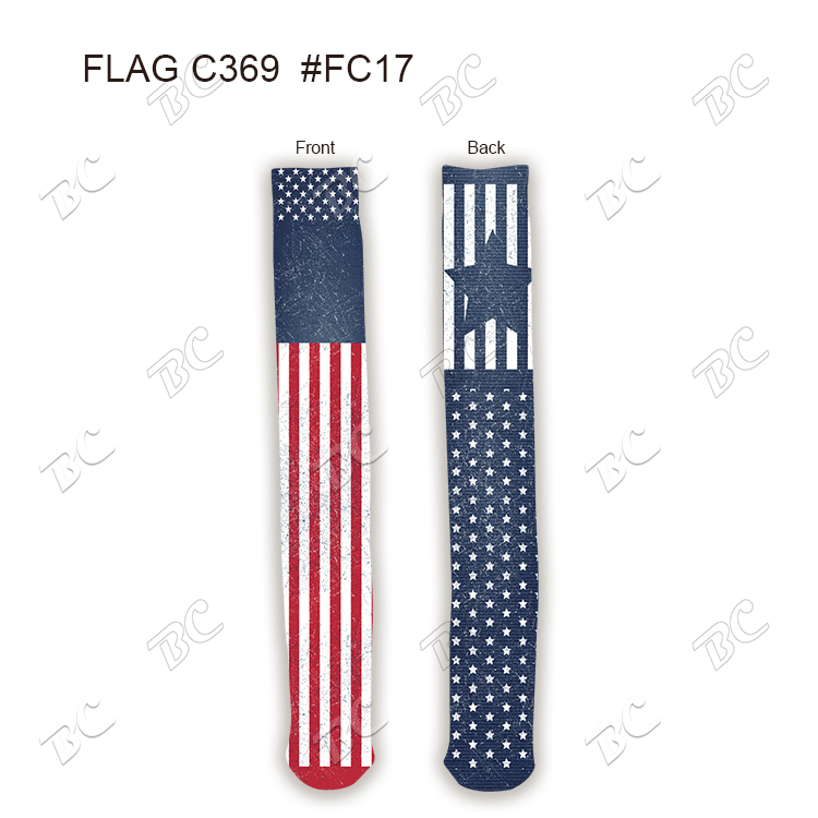 Flag Design 24" Knee High Tube Socks 8