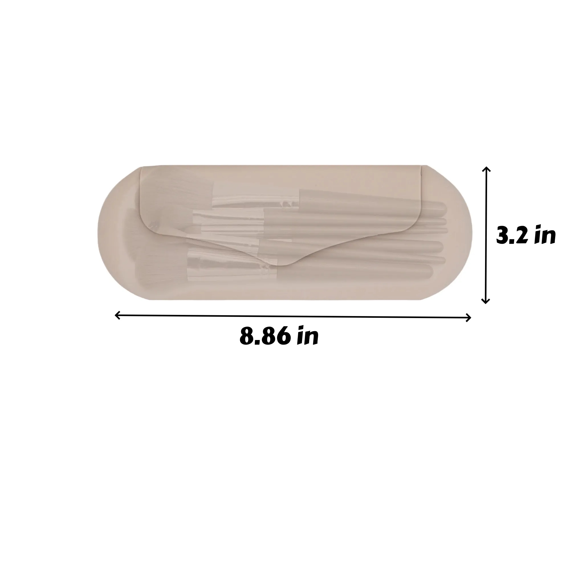 Silicone Travel Makeup Brush Holder 4