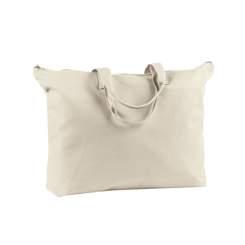 BAGedge 12 Oz. Canvas Zippered Book Tote 3