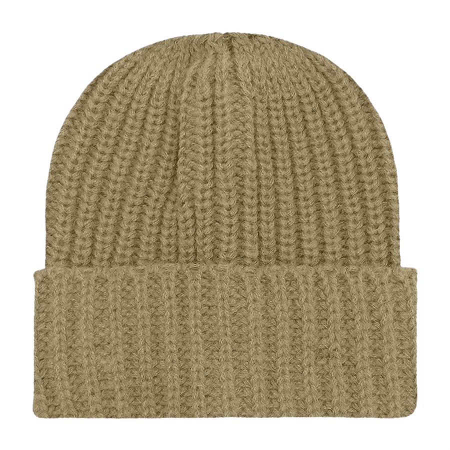 Chunky Ribbed Cuffed Beanie with Custom Logo - 100% Acrylic 12
