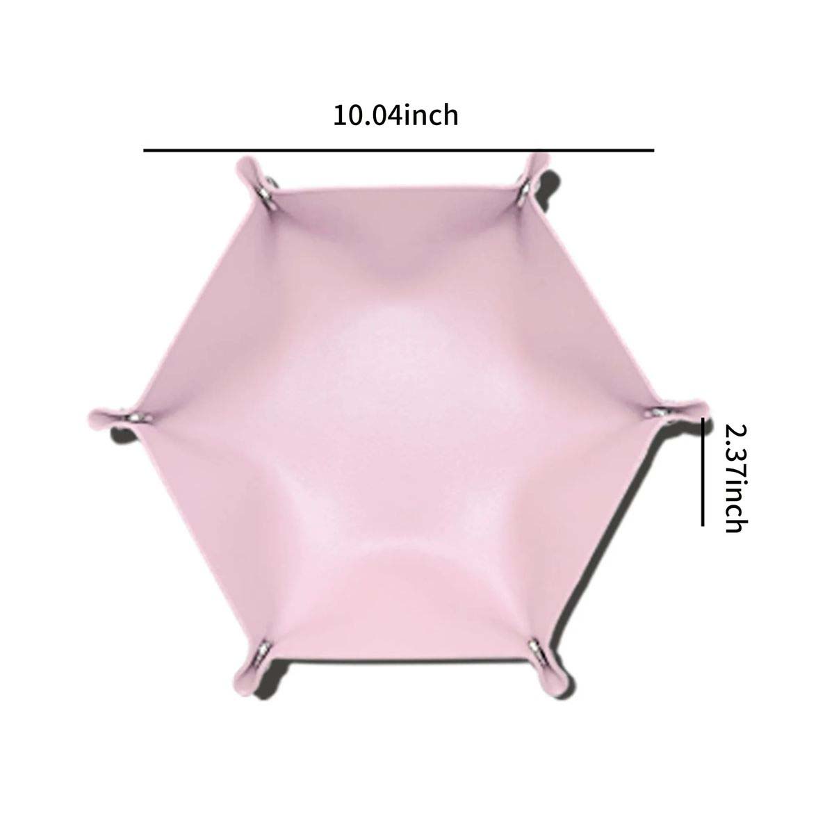 Foldable PU Leather Organizer Box for Desk Use 4