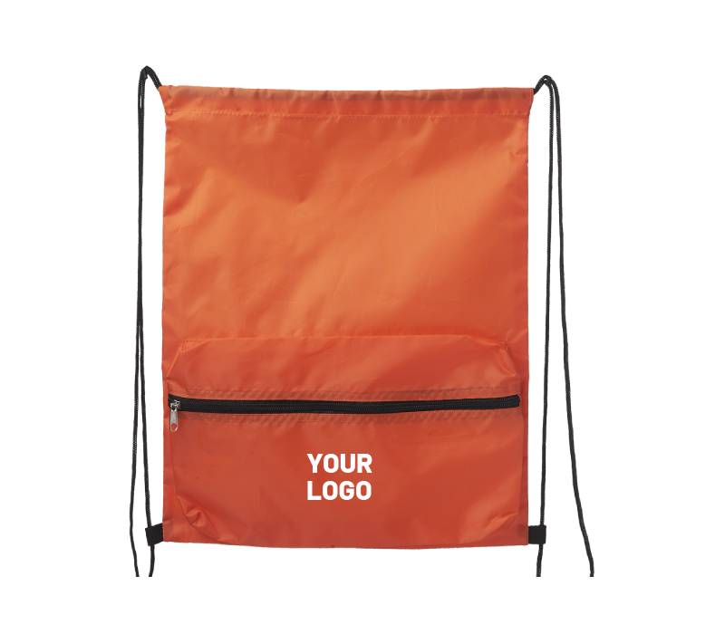 Drawstring Backpack with Front Pocket 6