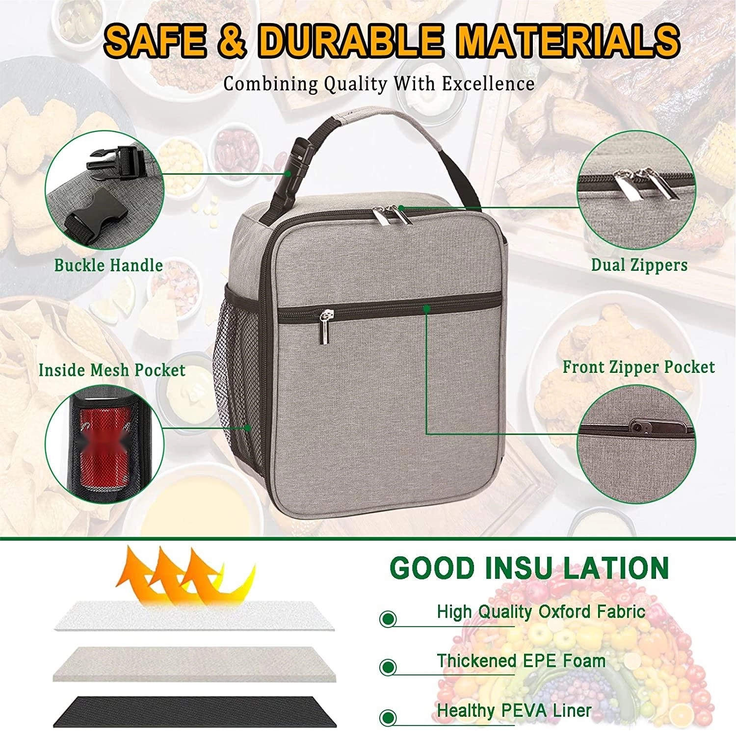 Reusable Portable Lunchbox 7
