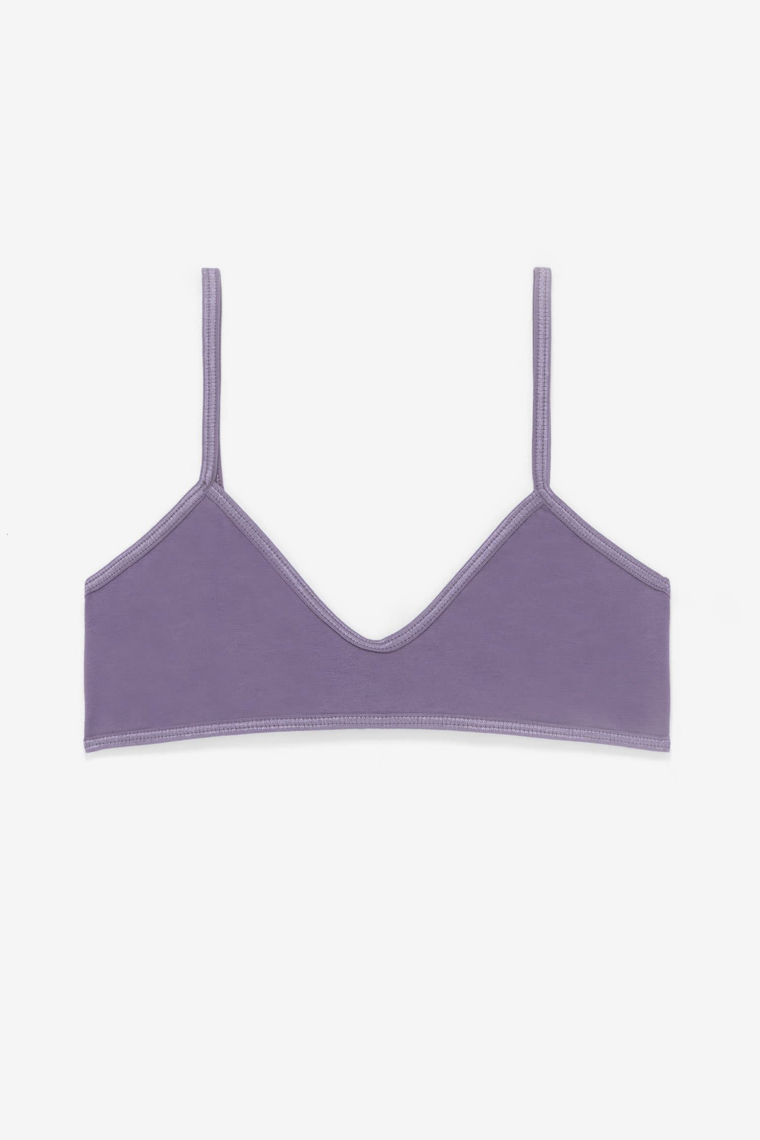 COTTON SPANDEX SPAGHETTI BRALETTE 18