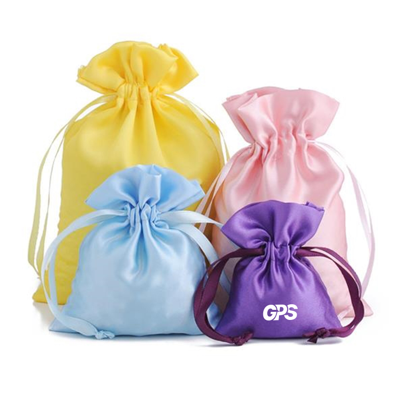 Custom Satin Jewelry Gift Pouch 2