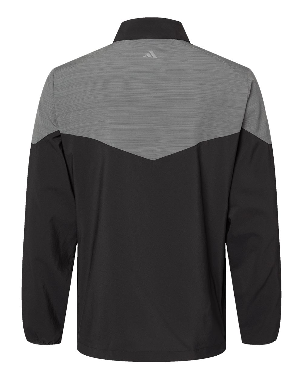 Heather Chevron Quarter-Zip Windshirt