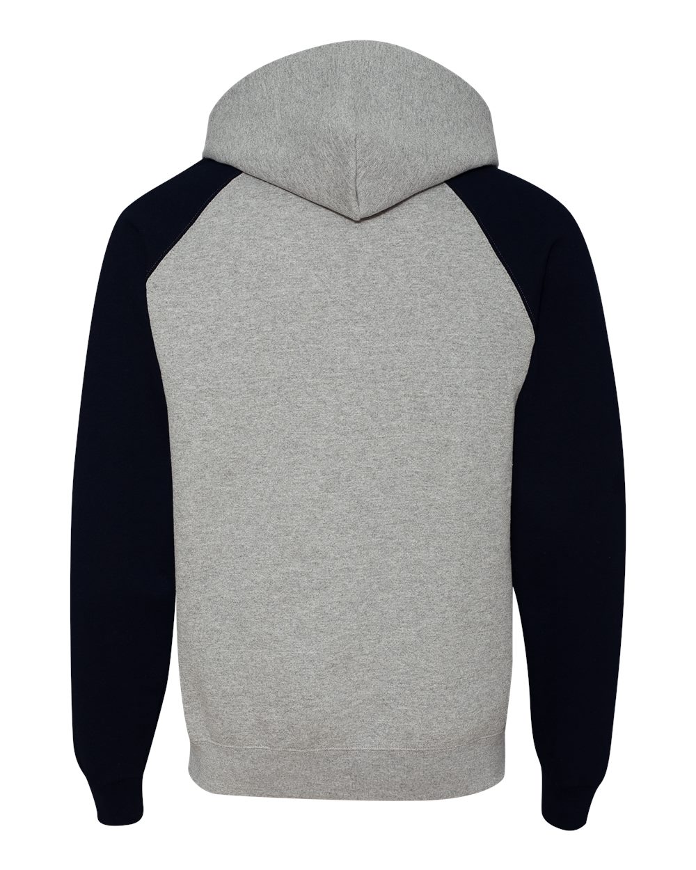 Nublend Colorblocked Raglan Hooded Sweatshirt