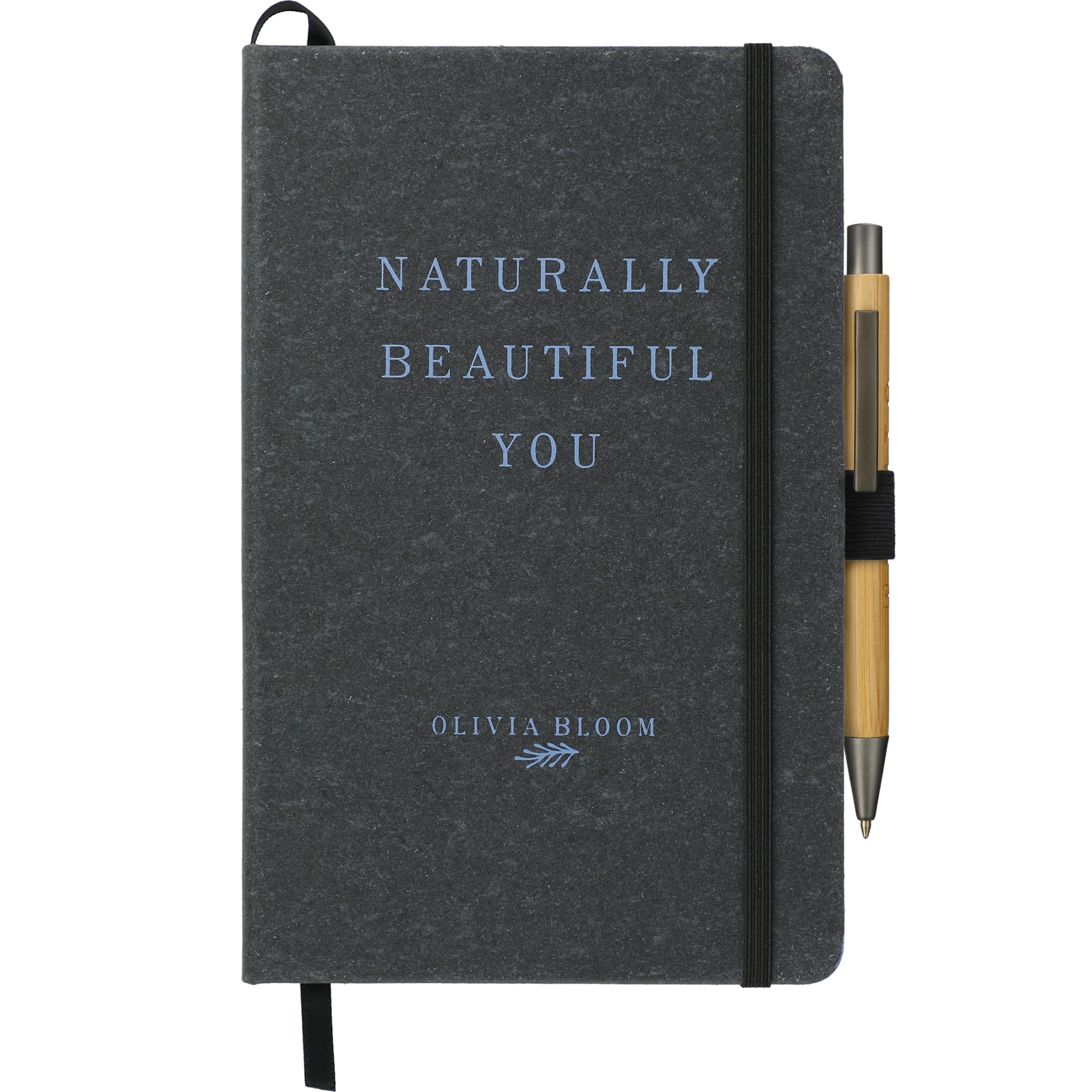 FSC® Mix 5.5" x 8.5" Recycled Leather Bound Journa 20