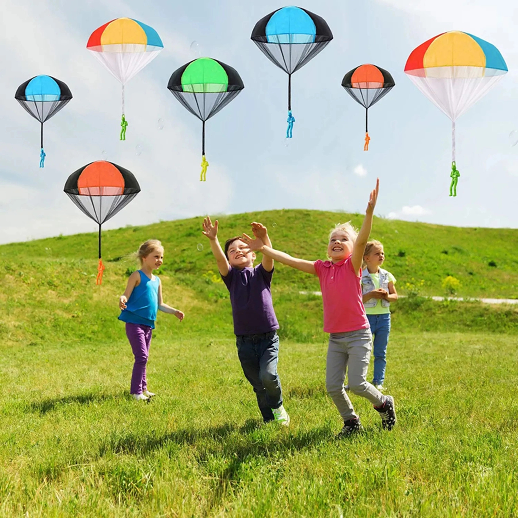 Toy Soldier Parachute Hand Throwing 2