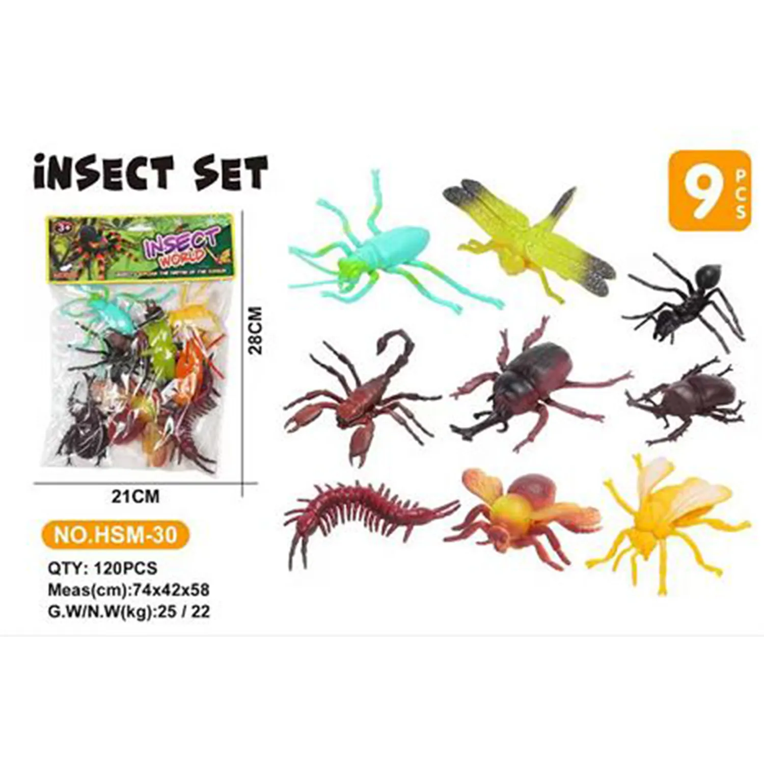PVC animal toys series 10