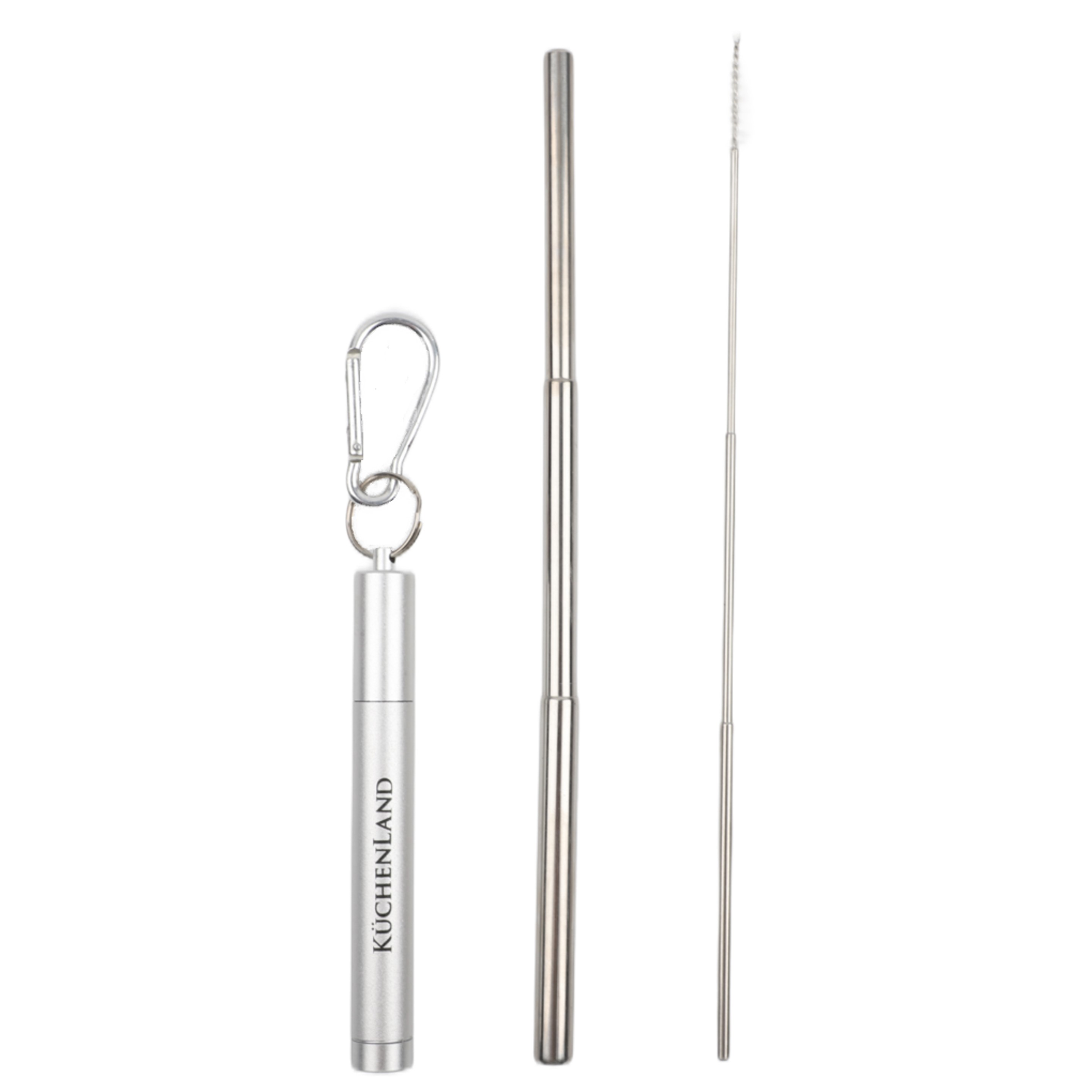 Reusable Stainless Steel Straw with Case 8