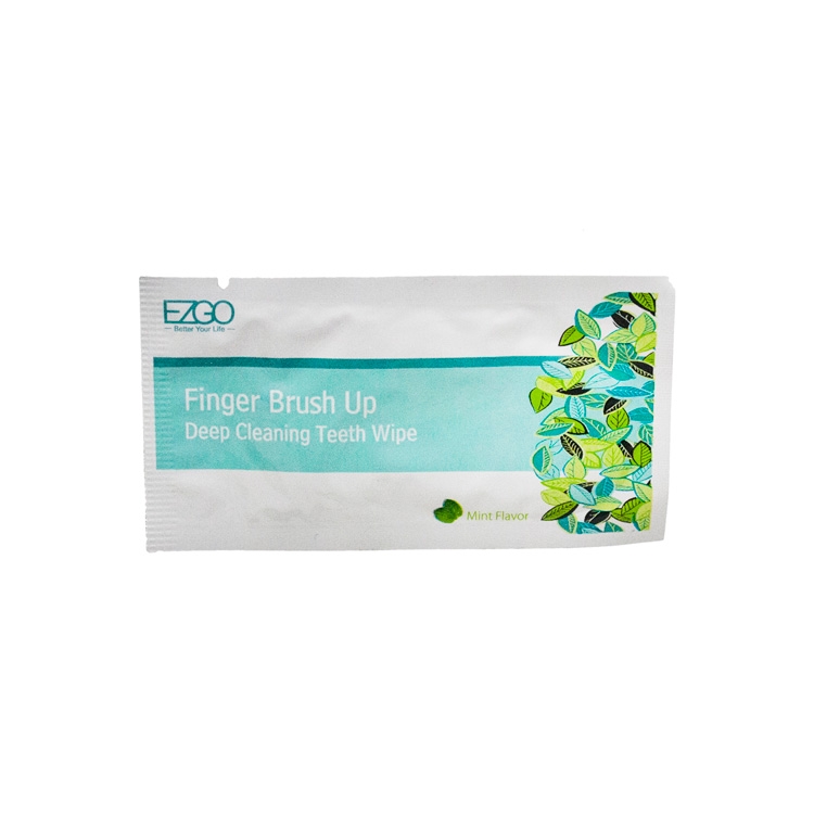 EZGO Finger Toothbrush Wipes 2