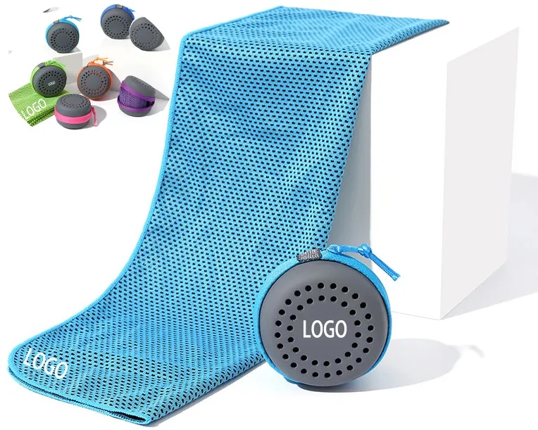 Bulk Custom Logo Cooling Towels for Corporate Promotions and Events 1