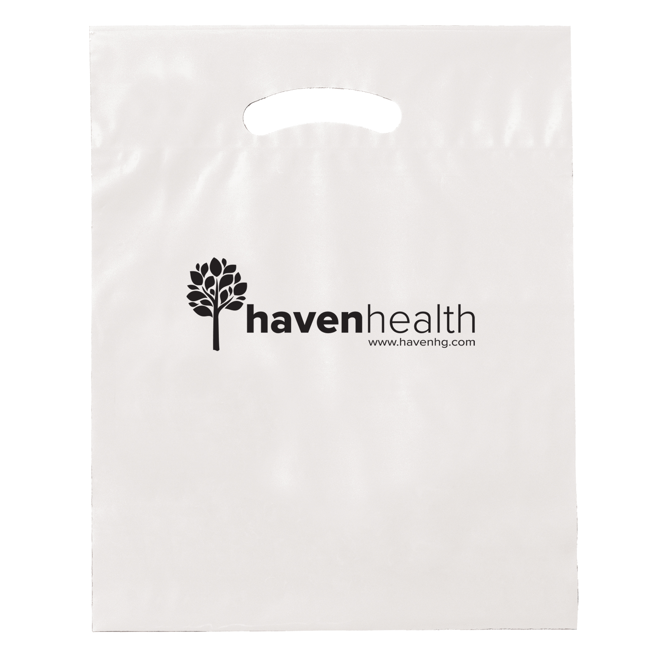 Fold Over Reinforced Die Cut Bag 2
