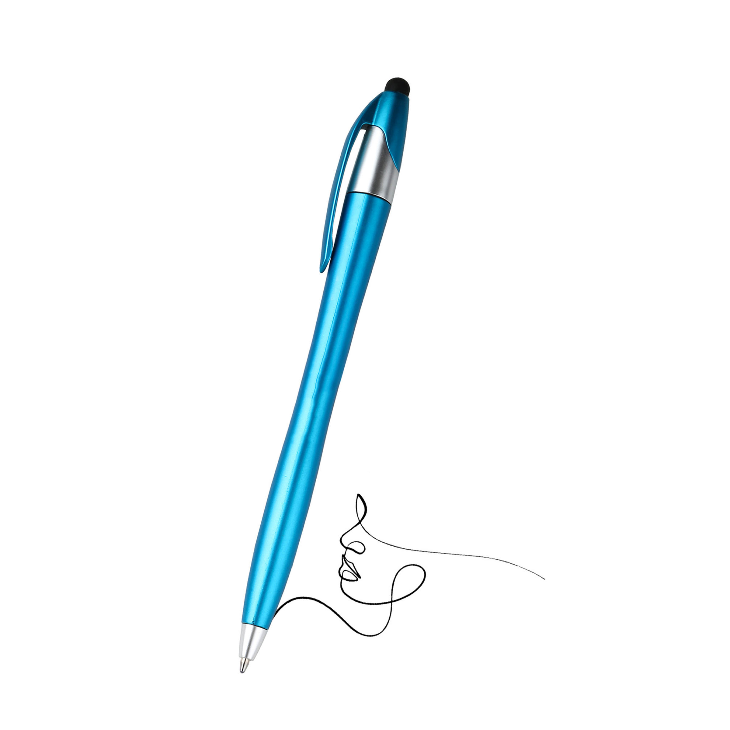 Plastic Touchable Ballpoint Pen 8