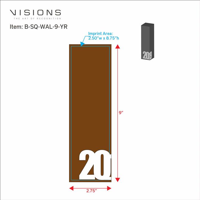 Square Walnut 41