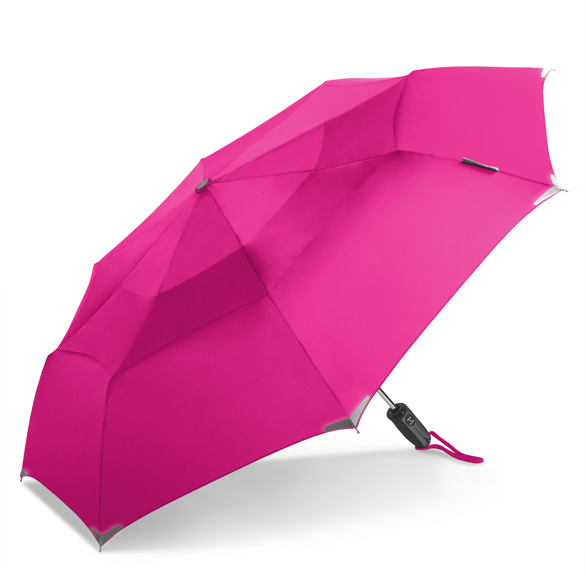 Shed Rain™ Walksafe® 42" Vented Auto-Open/Close Compact Umbrella 24