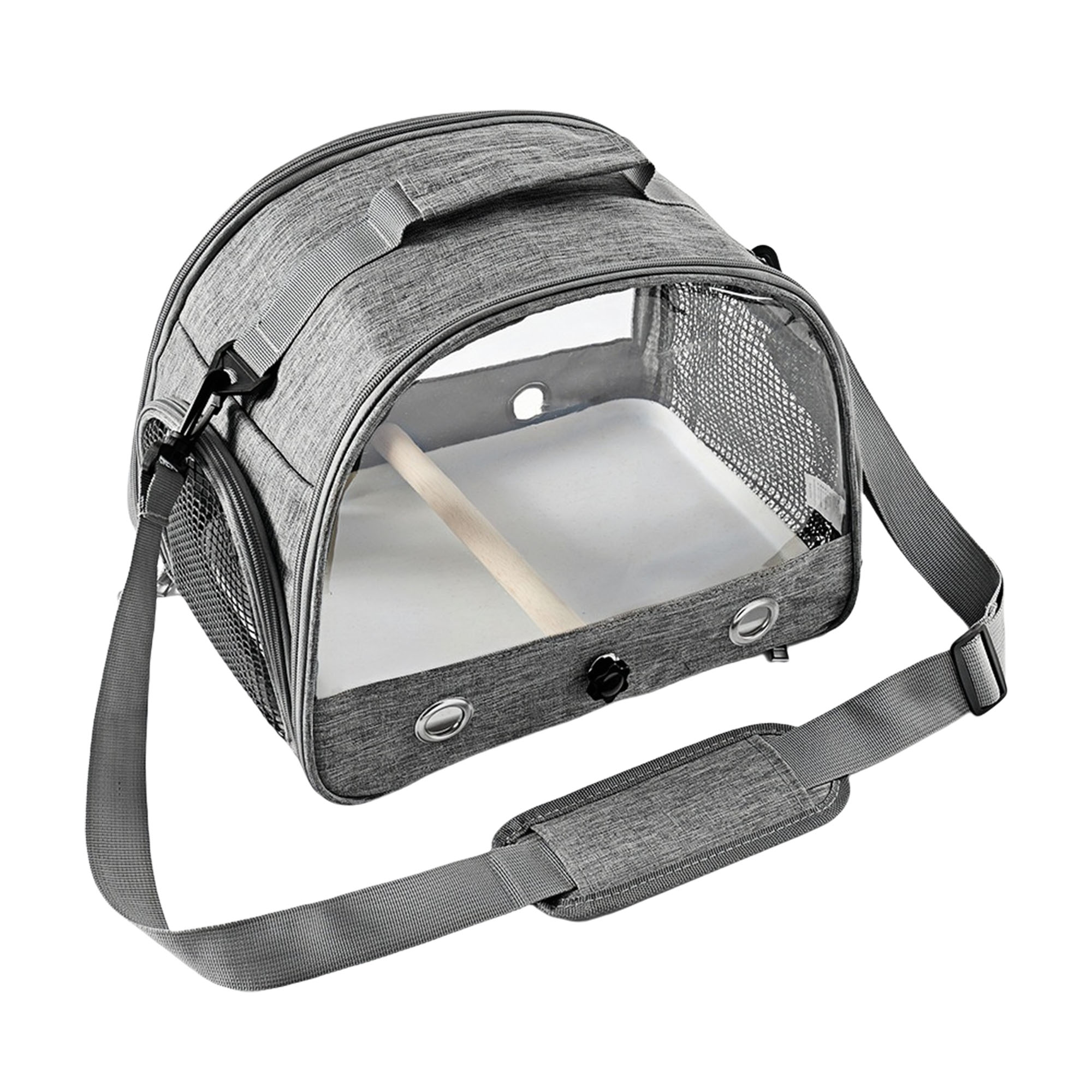 Portable Bird Carrier Travel Bag with Stand 3