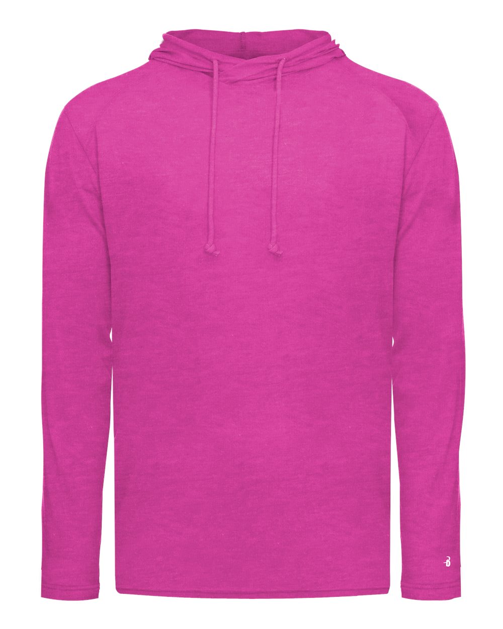 Men's Tri-Blend Surplice Hooded Long Sleeve T-Shirt - 4905 36