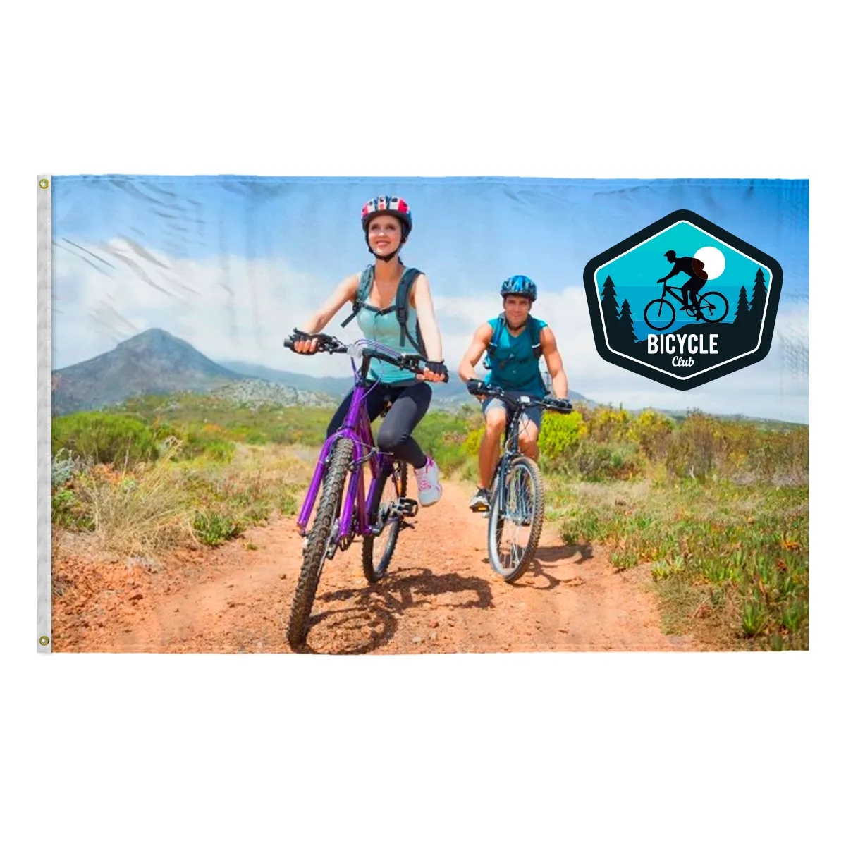 Custom Digital Print Flag 5' x 8' W-Poly 2
