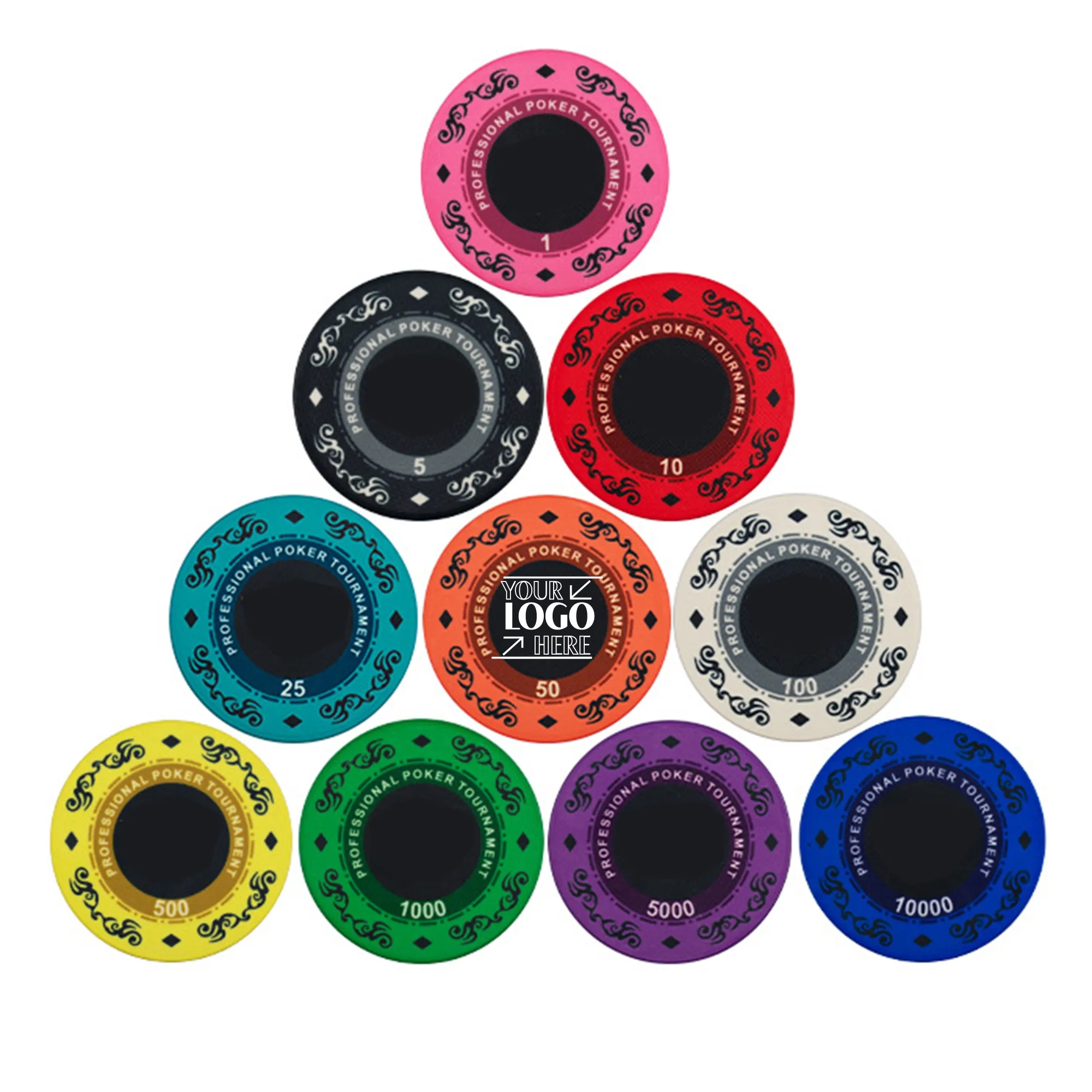 Ceramic Poker Chips 1