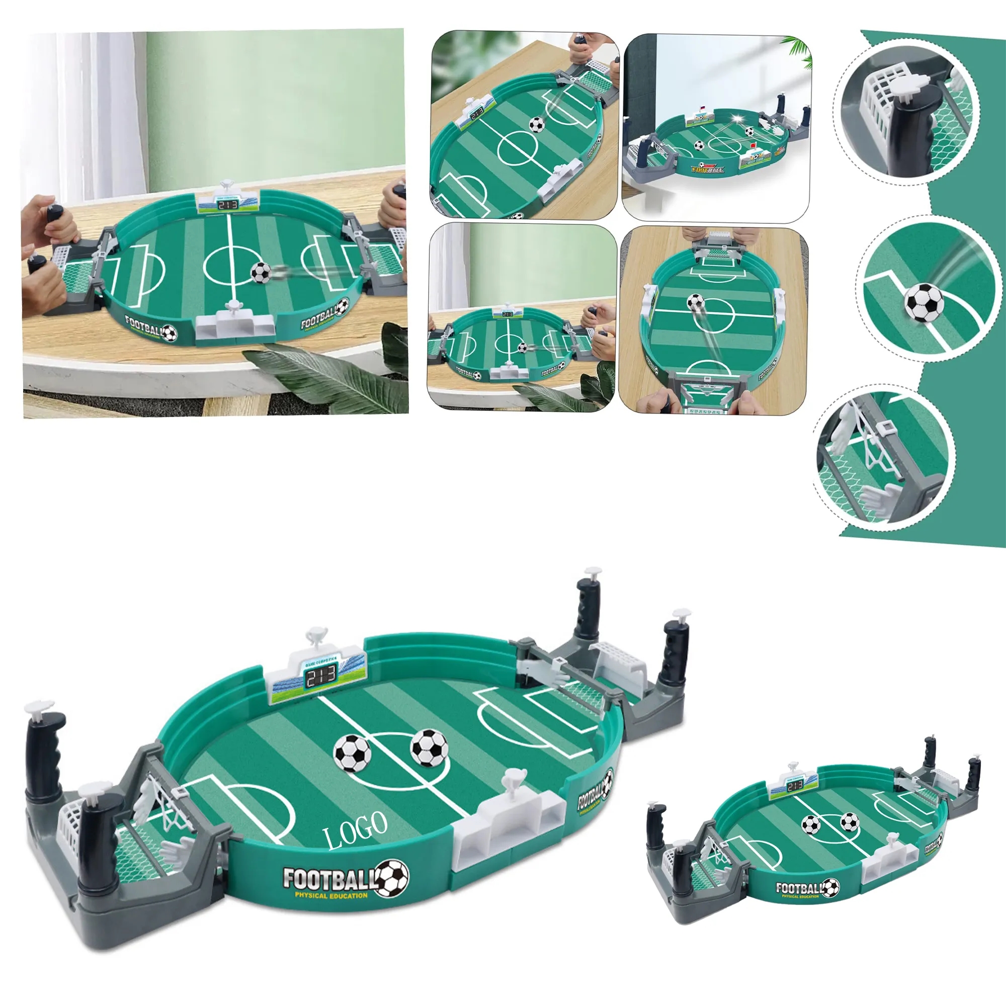 Table Football 10.9" x 22.4" x 4.4" 3