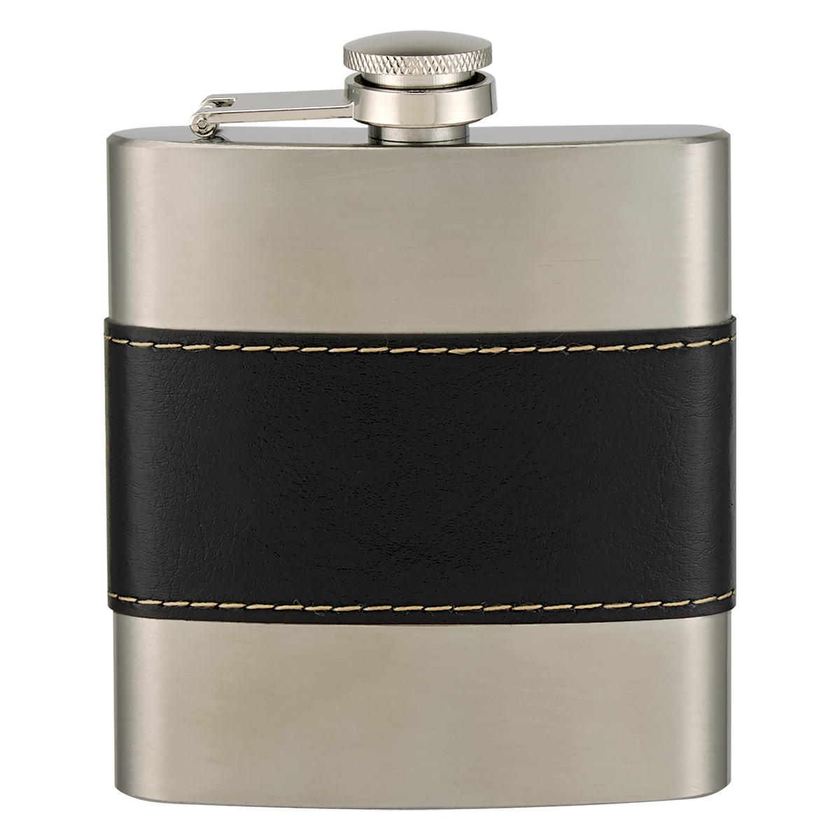 6 Oz. McCarty Flask, custom water bottle with logo imprint 3