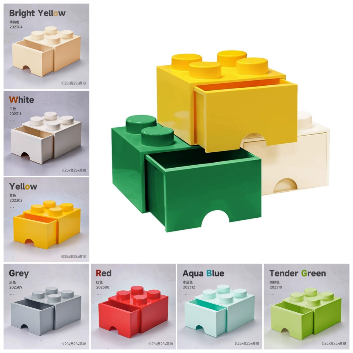 Custom Stackable Plastic Storage Box 5.6L Capacity 1