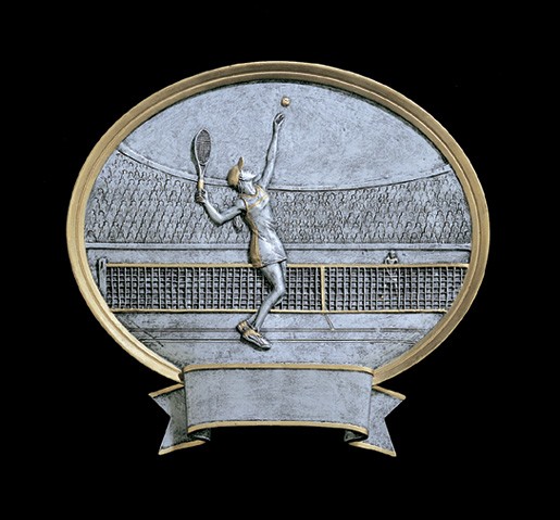 Tennis Female Legend Plate 2