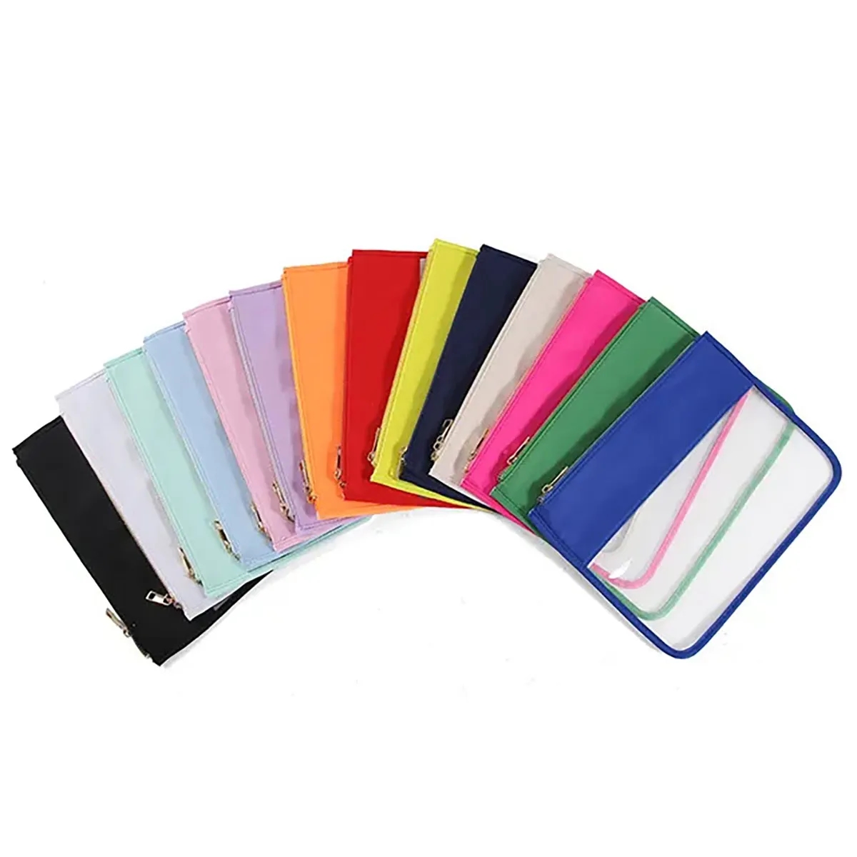 Branded Clear Makeup Waterproof Toiletry Cosmetic Bag 7